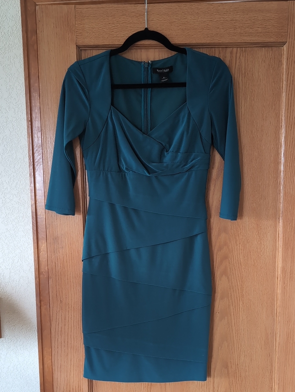 WHBM Bodycon Teal Sheath Dress